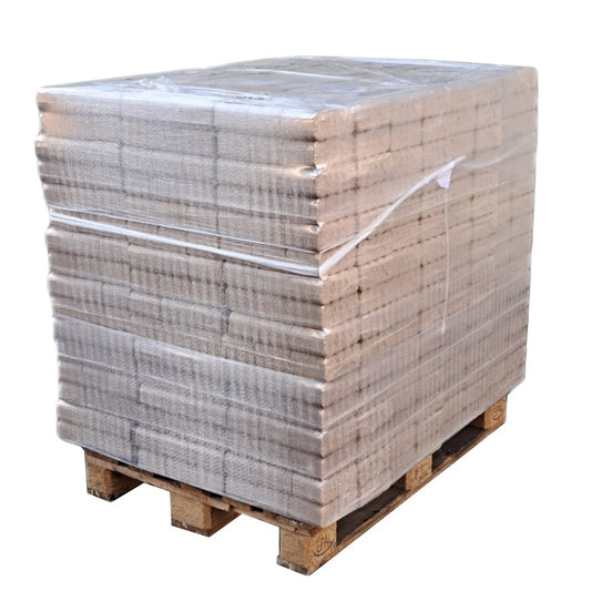 960kg Würfel-Nadelholz-Briketts wellenform inkl. Lieferung